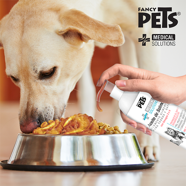 MS Aceite de Salmón 490 mL Suplemento Omega-3 ( perros y gatos )