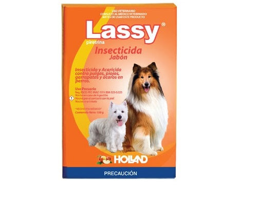 Jabón Lassy Insecticida 100 g (Incluye jabonera)