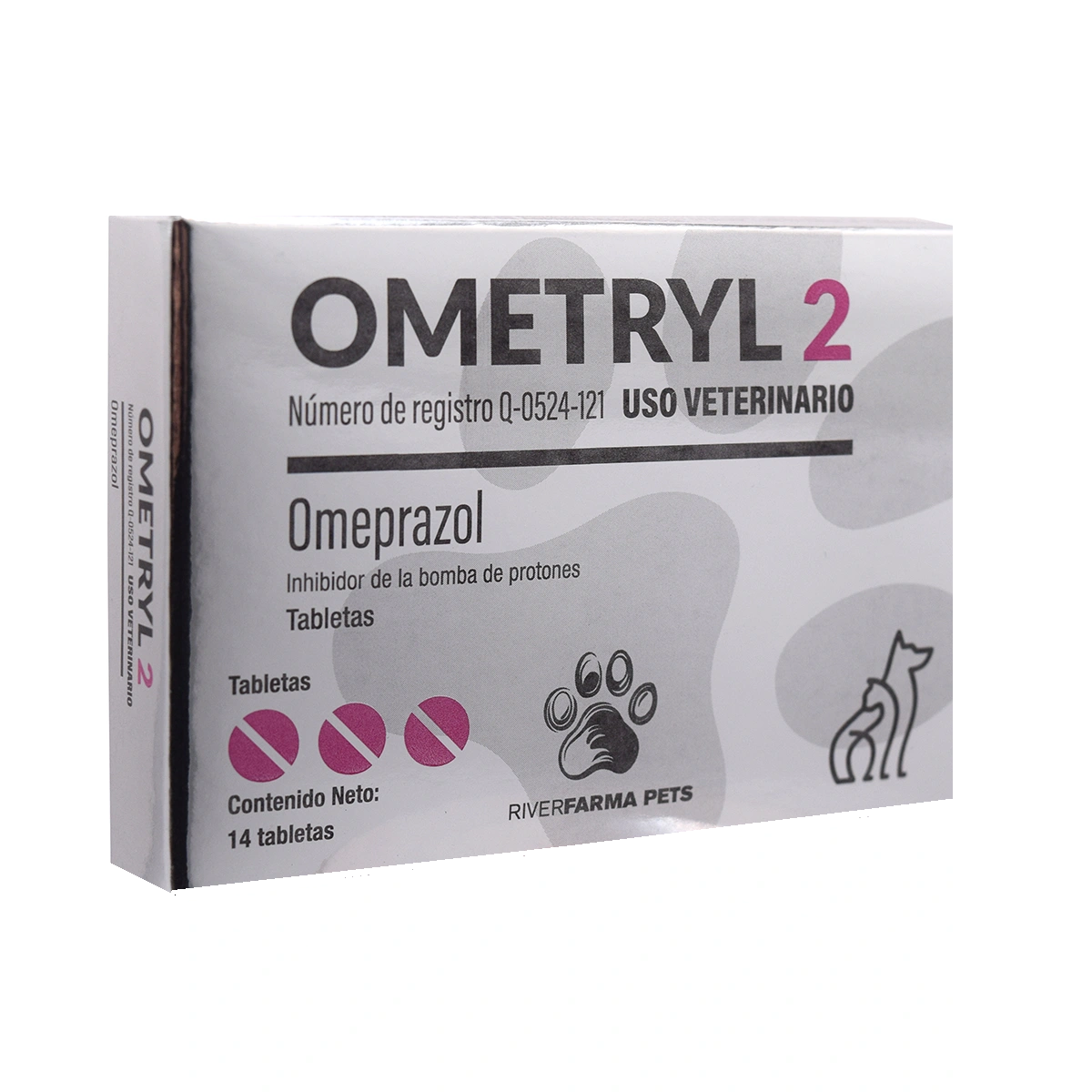 Ometryl 2 mg 14 Tabletas ( Omeprazol 2 mg )