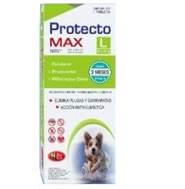 Protecto MAX NRV L ( Perros 20 a 40 kg ) (Fluralaner - Milbemicina Oxima - Prazicuantel) (Copia)