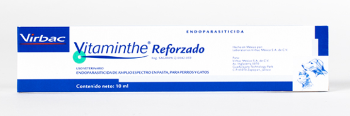 Vitaminthe Reforzado 25 mL ( antiparasitario ) TEMPORALMENTE AGOTADO