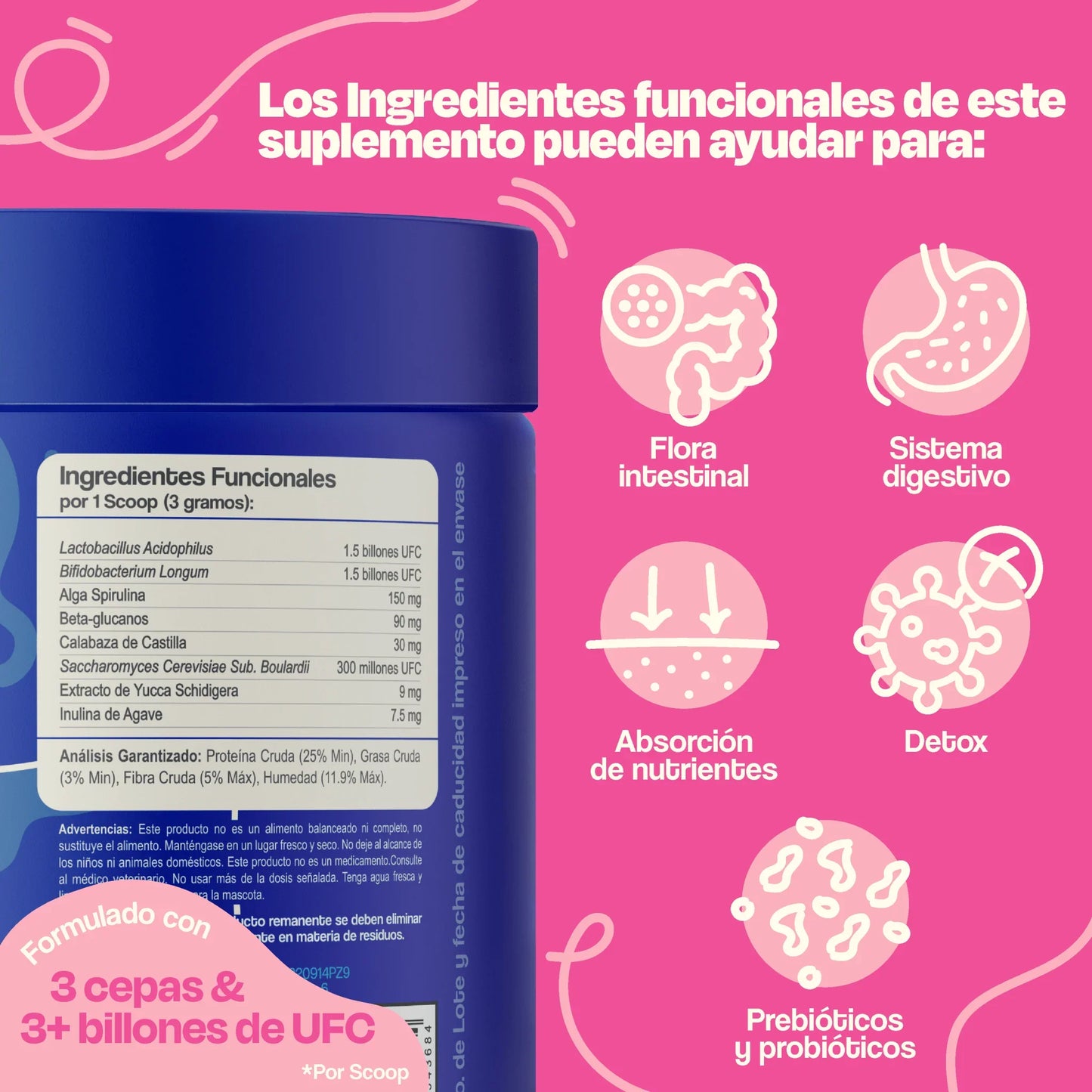 Dogelthy GASTRO AID Sabor Pescado 270 gr ( Prebióticos + Probióticos )