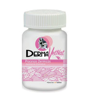 Skin VetNat 100 Tabletas ( Omegas ) ANTES Derma VetNat