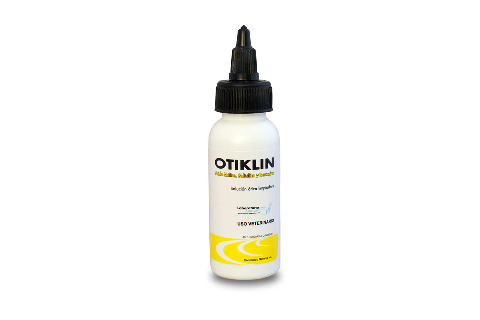 Otiklin 60 mL Solución Ótica SANTGAR ( solucion otica ) Limpiador ótico TEMPORALMENTE AGOTADO